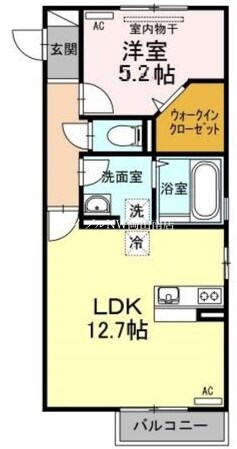 備前西市駅 徒歩13分 2階の物件間取画像